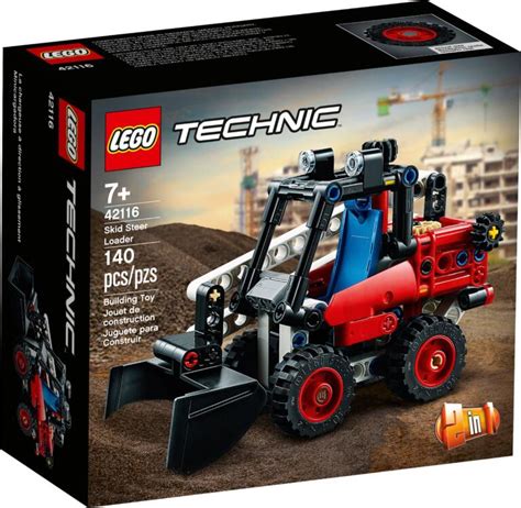 lego technic skid steer loader 42116|lego technic 42116.